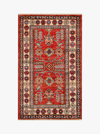 Supreme Kazak Red Rug PC 56555 - 0.94m X 0.59m