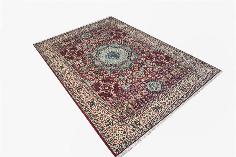 Mamluk Red Rug PC 54913 - 2.41m X 1.72m