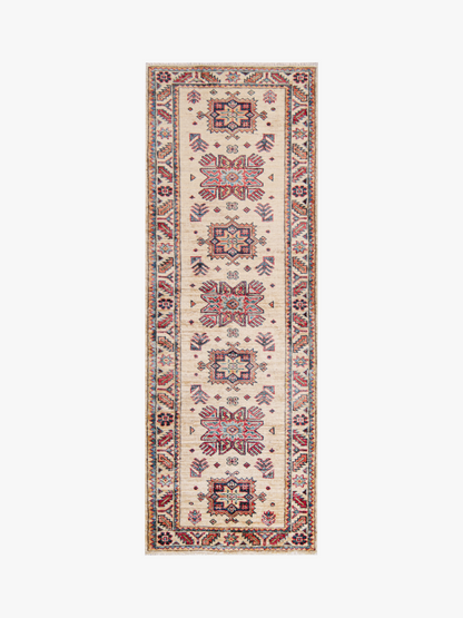 Supreme Kazak Ivory Rug PC 57533 - 1.85m X 0.64m