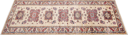 Supreme Kazak Ivory Rug PC 57533 - 1.85m X 0.64m