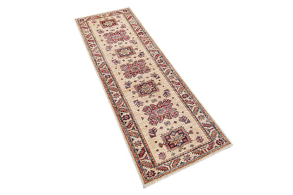 Supreme Kazak Ivory Rug PC 57533 - 1.85m X 0.64m