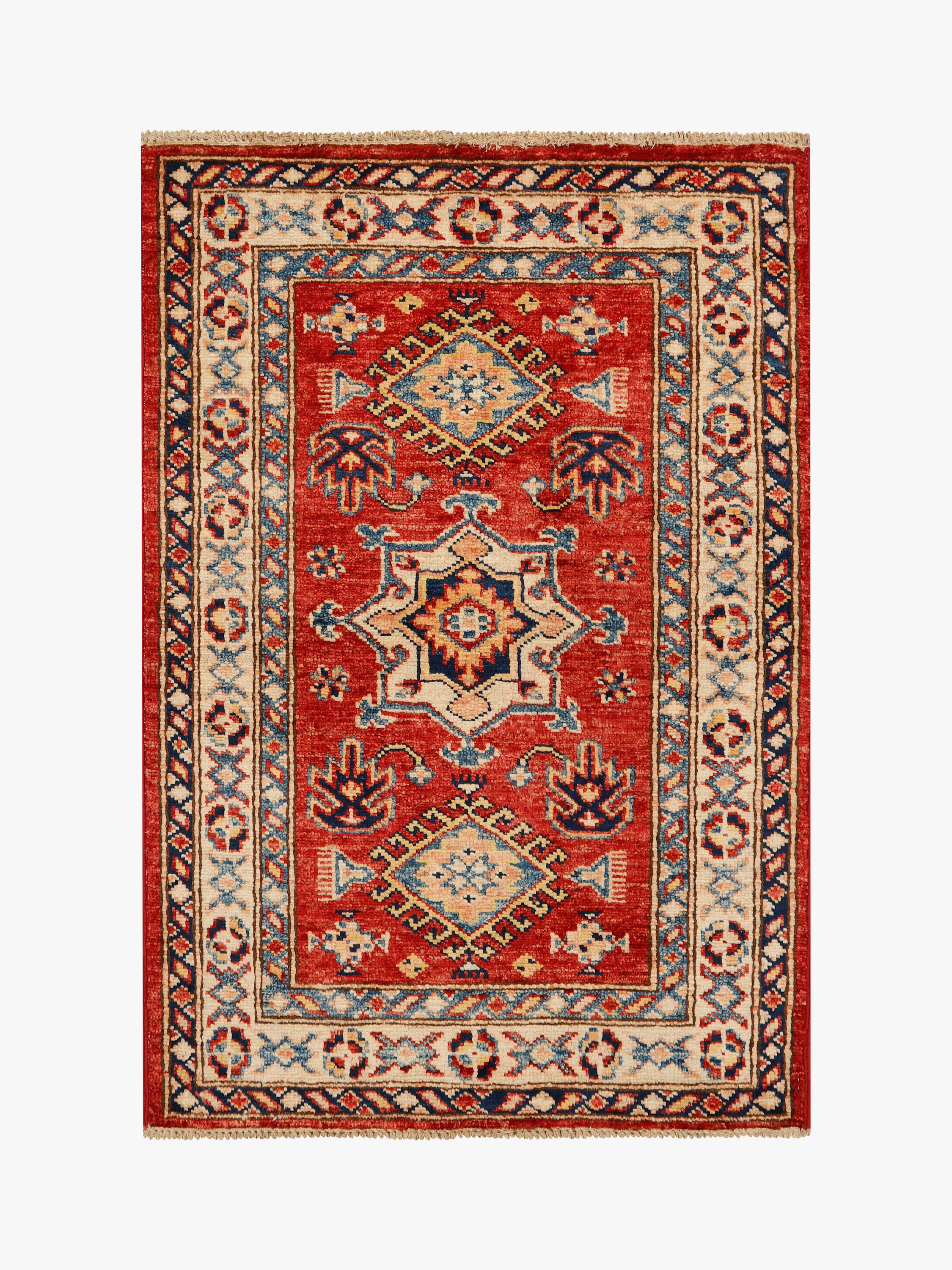 Supreme Kazak Red Rug PC 56556 - 0.88m X 0.61m