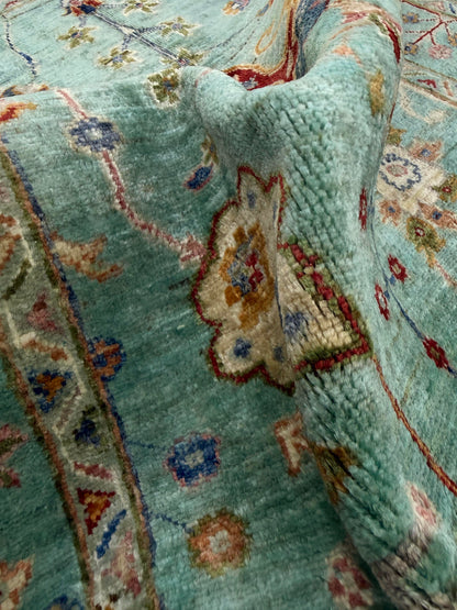 Sultani Green Rug PC 57416 - 1.53m X 1.01m