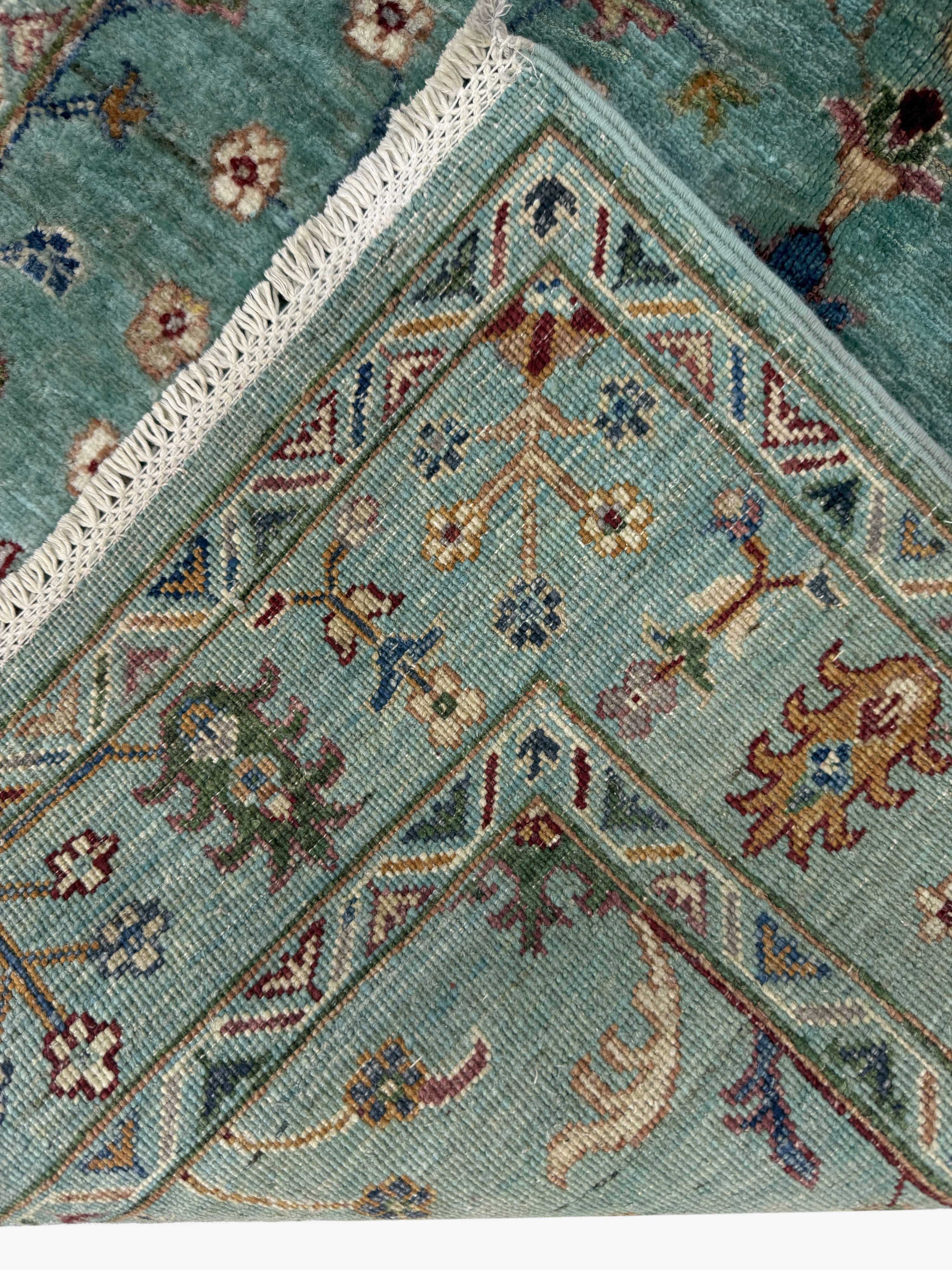 Sultani Green Rug PC 57416 - 1.53m X 1.01m