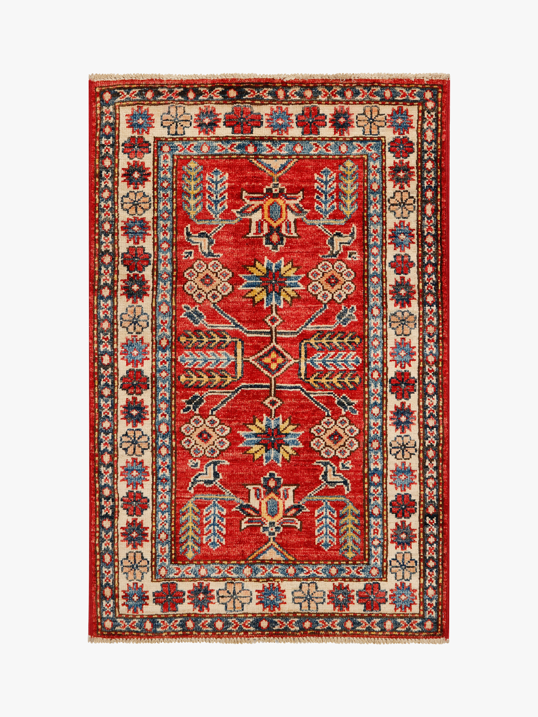 Supreme Kazak Red Rug PC 56558 - 0.92m X 0.60m
