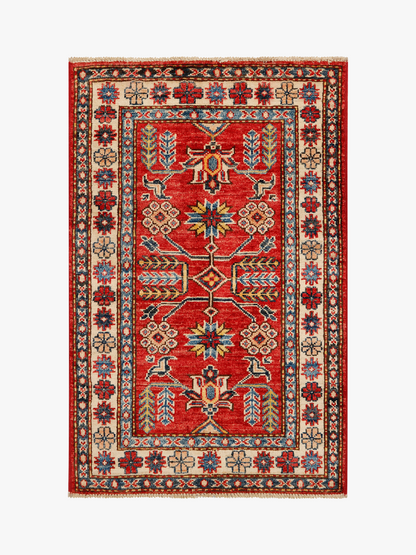 Supreme Kazak Red Rug PC 56558 - 0.92m X 0.60m