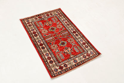 Supreme Kazak Red Rug PC 56558 - 0.92m X 0.60m