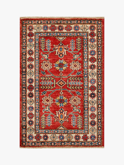 Supreme Kazak Red Rug PC 56559 - 0.93m X 0.60m