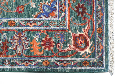 Sultani Green Rug PC 51843 - 1.89m X 1.51m