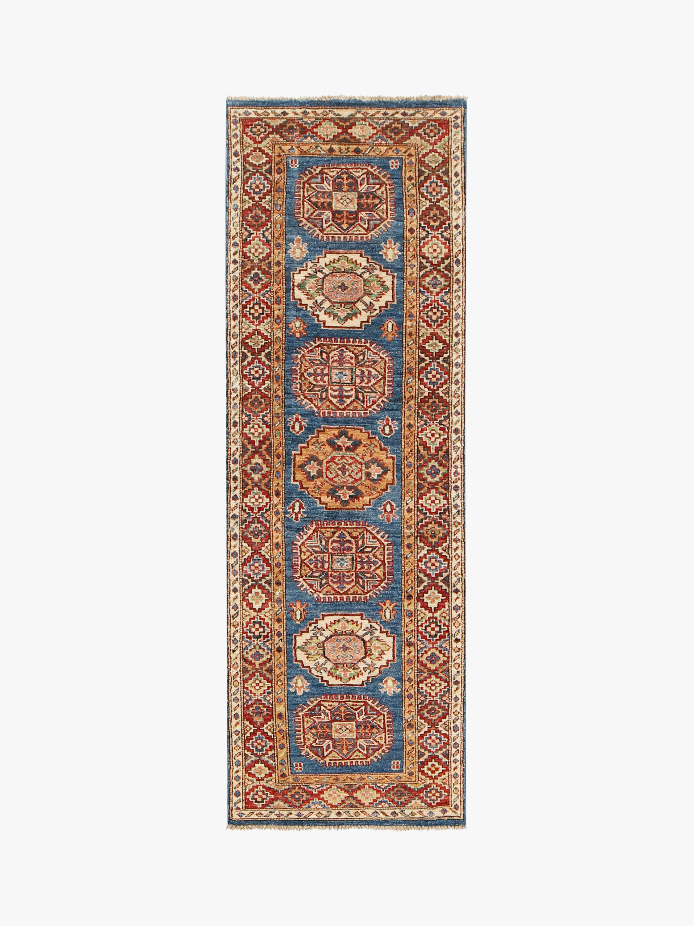 Supreme Kazak Blue Rug PC 54298 - 1.81m X 0.60m