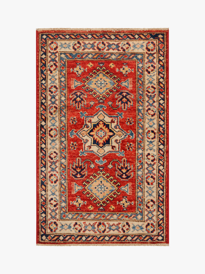 Supreme Kazak Red Rug PC 56563 - 0.88m X 0.56m