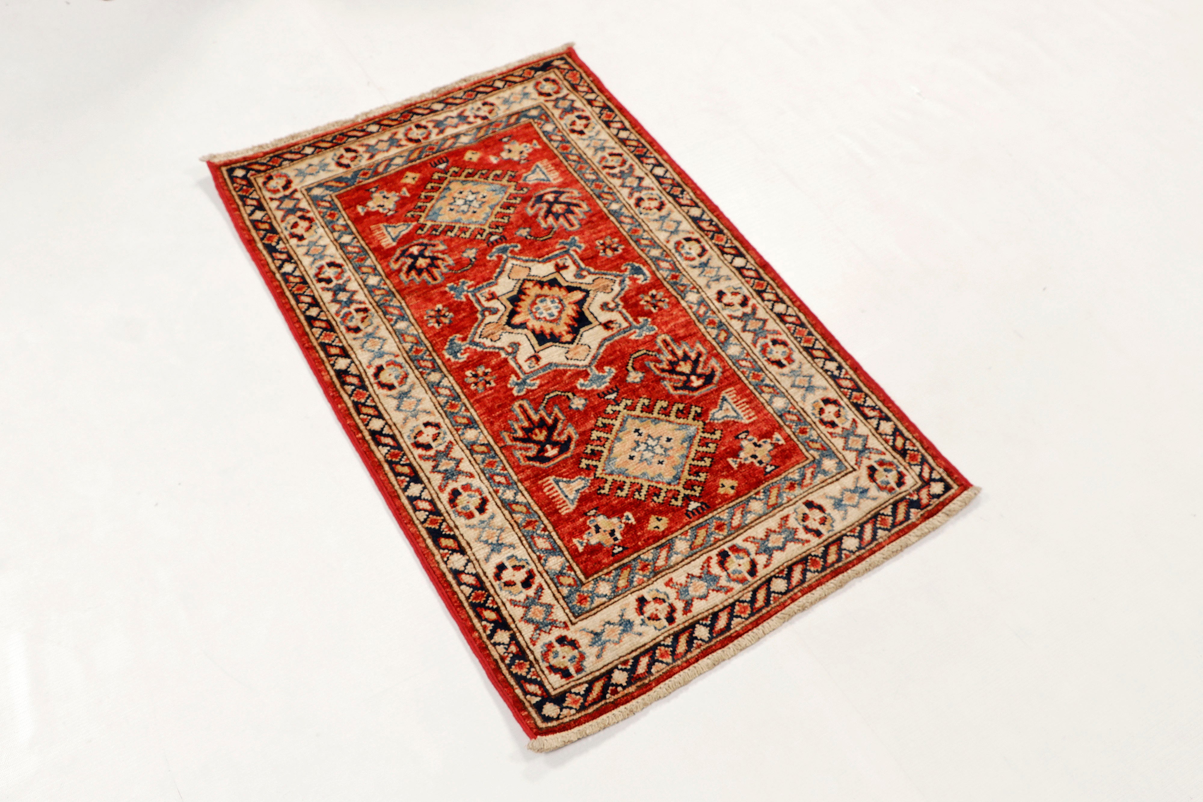 Supreme Kazak Red Rug PC 56563 - 0.88m X 0.56m