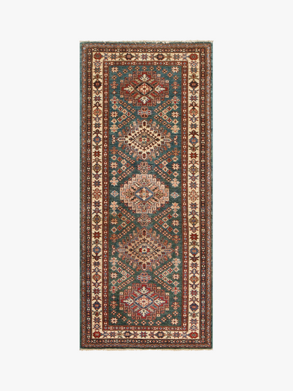 Supreme Kazak Green Rug PC 54300 - 1.80m X 0.74m