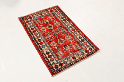 Supreme Kazak Red Rug PC 56564 - 0.95m X 0.62m