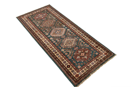 Supreme Kazak Green Rug PC 54300 - 1.80m X 0.74m