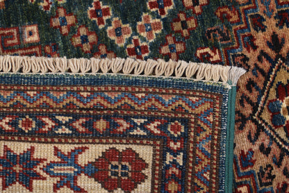 Supreme Kazak Green Rug PC 54300 - 1.80m X 0.74m
