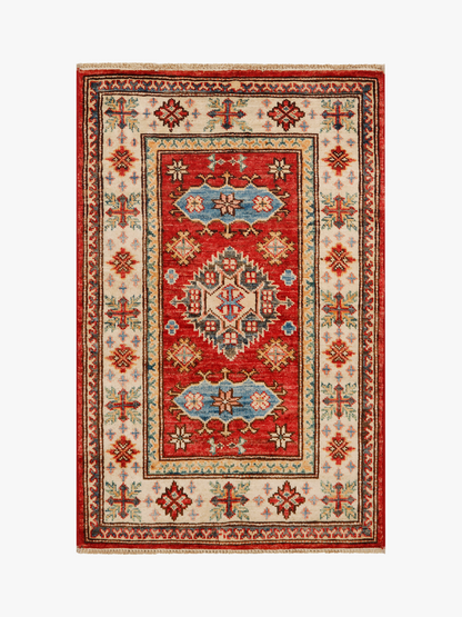 Supreme Kazak Red Rug PC 56565 - 0.88m X 0.58m