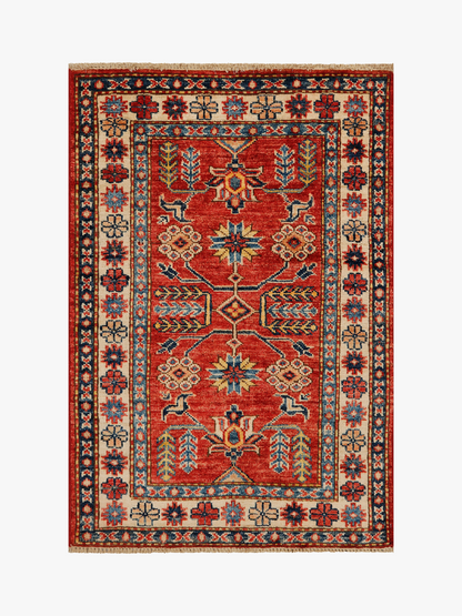 Supreme Kazak Red Rug PC 56566 - 0.86m X 0.60m
