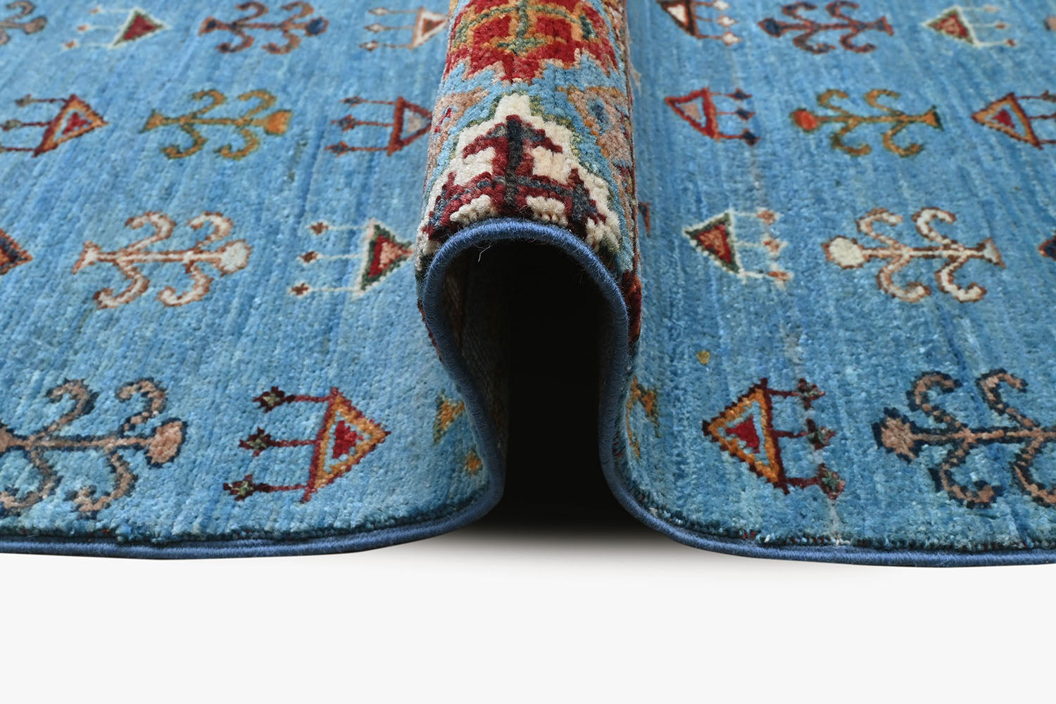 Khurjeen Blue Rug PC 53807 - 2.05m X 1.55m