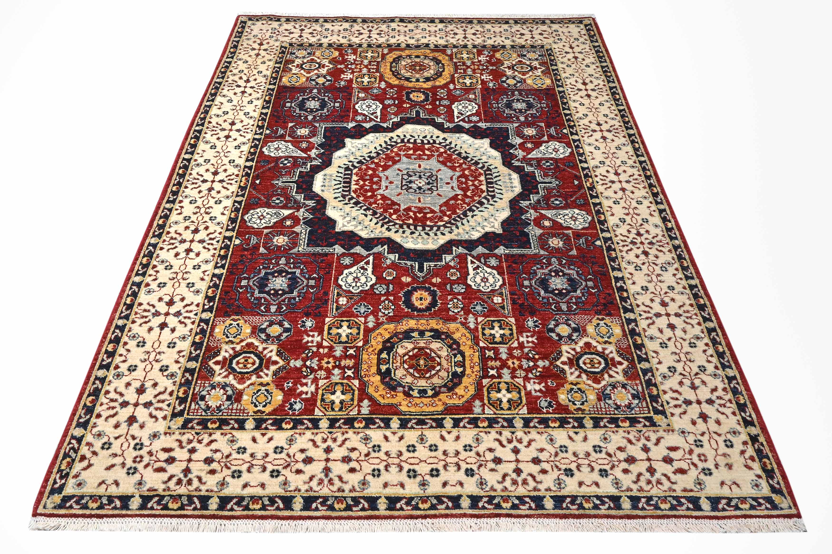 Mamluk Red Rug PC 54920 - 2.37m X 1.68m