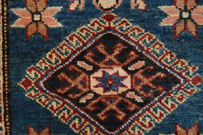Supreme Kazak Green Rug PC 54304 - 1.79m X 0.59m