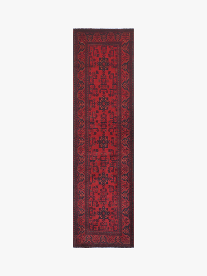 Khal Mohammadi Red Rug PC 57756 - 2.95m X 0.82m