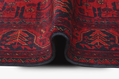 Khal Mohammadi Red Rug PC 57756 - 2.95m X 0.82m