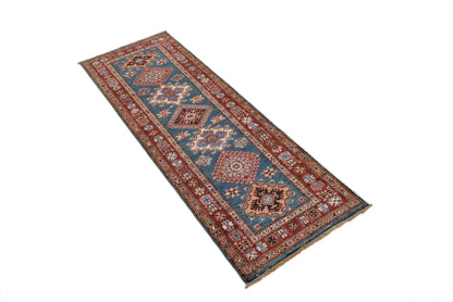 Supreme Kazak Green Rug PC 54305 - 1.77m X 0.58m