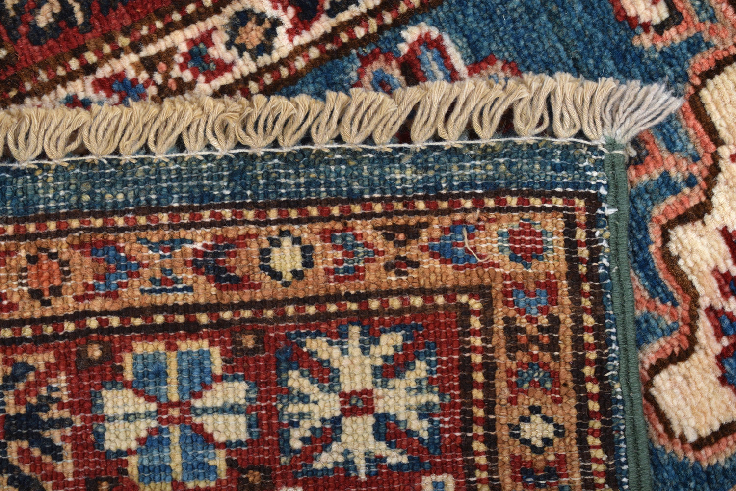 Supreme Kazak Green Rug PC 54305 - 1.77m X 0.58m