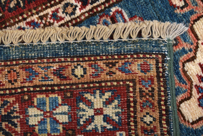 Supreme Kazak Green Rug PC 54305 - 1.77m X 0.58m