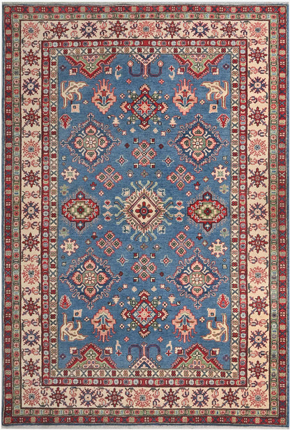 Kazak Blue Rug PC 53766 - 2.95m X 1.98m