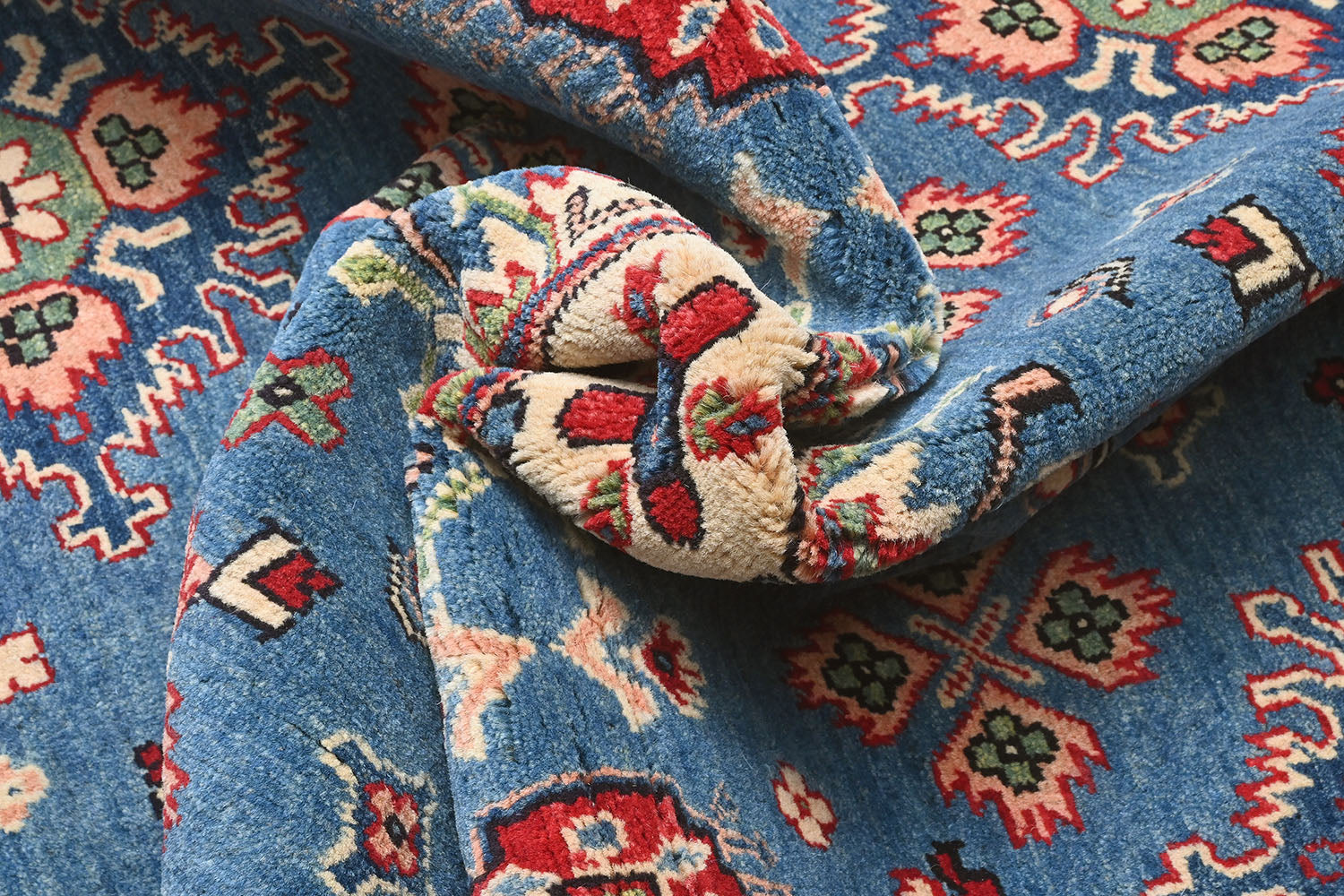 Kazak Blue Rug PC 53766 - 2.95m X 1.98m