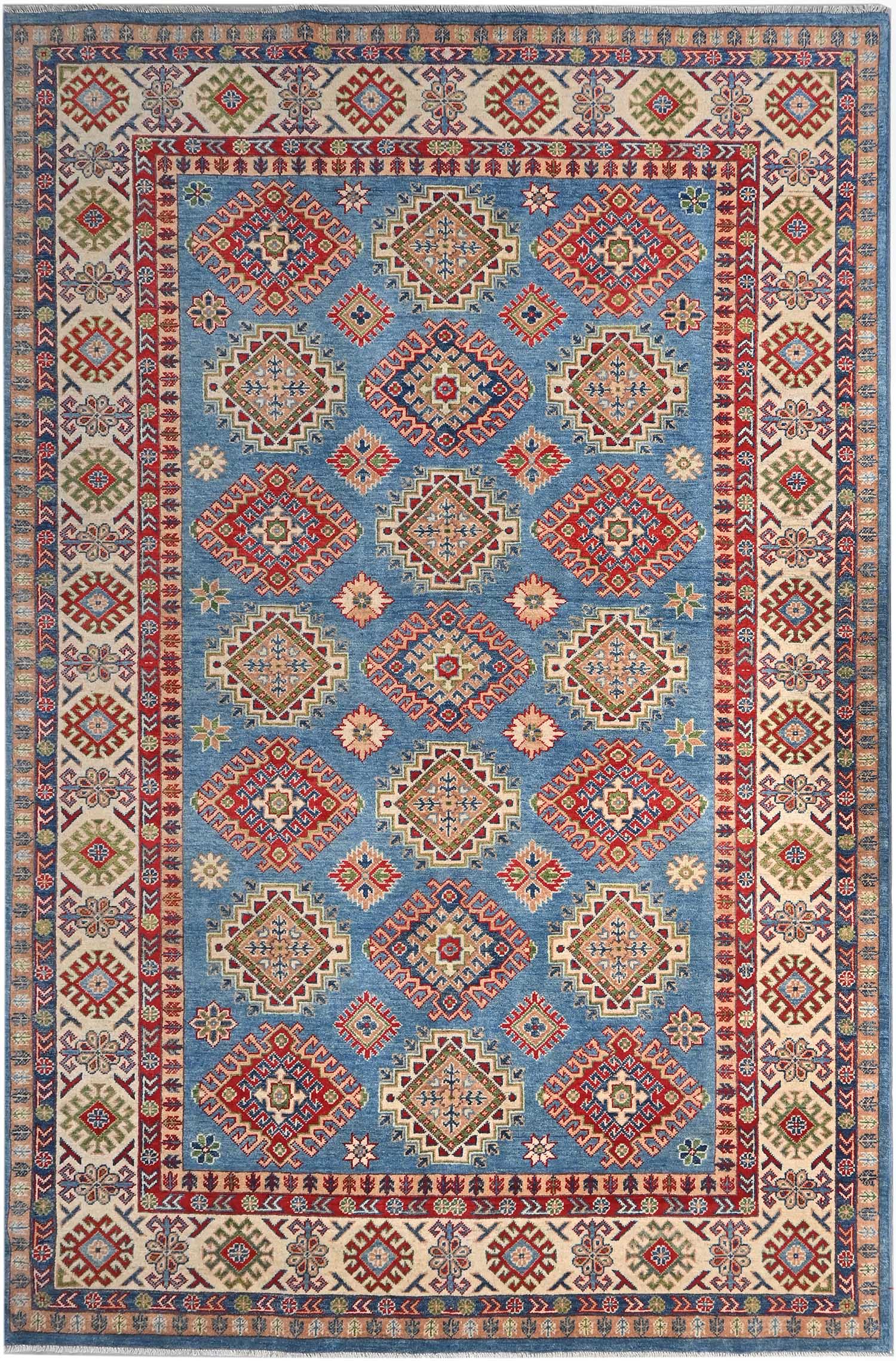 Kazak Blue Rug PC 53768 - 2.94m X 2.00m