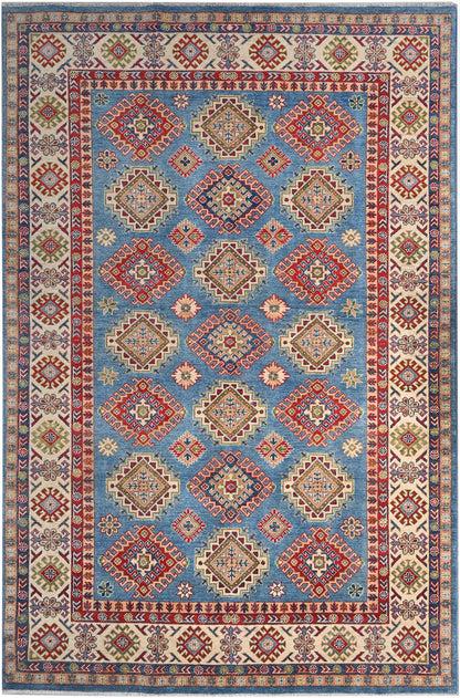 Kazak Blue Rug PC 53768 - 2.94m X 2.00m