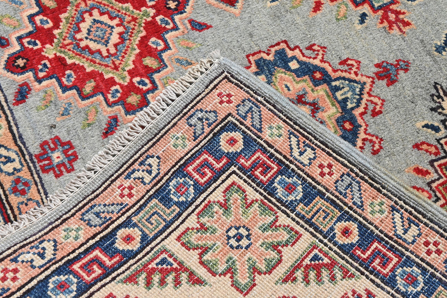 Kazak Grey Rug PC 53772 - 2.32m X 1.73m
