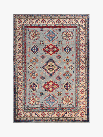 Kazak Grey Rug PC 53781 - 2.10m X 1.57m