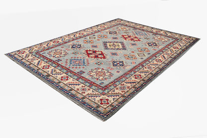 Kazak Grey Rug PC 53781 - 2.10m X 1.57m
