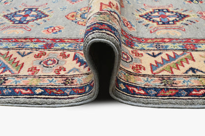Kazak Grey Rug PC 53781 - 2.10m X 1.57m