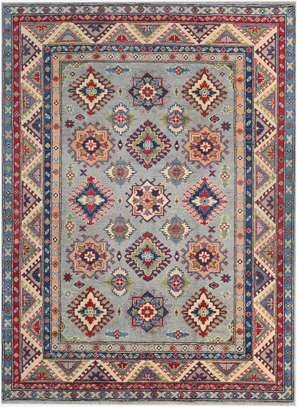 Kazak Grey Rug PC 53782 - 2.08m X 1.50m