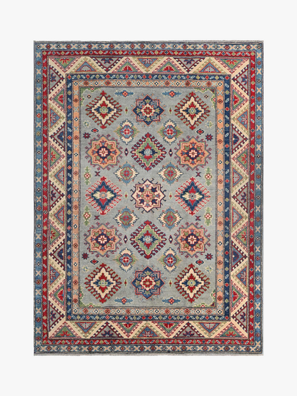 Kazak Grey Rug PC 53782 - 2.08m X 1.50m