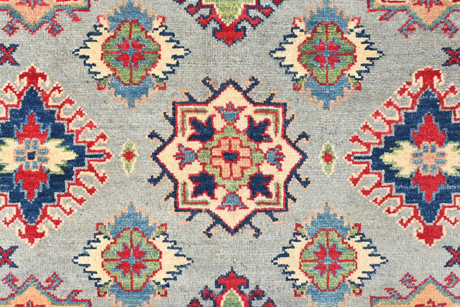 Kazak Grey Rug PC 53782 - 2.08m X 1.50m