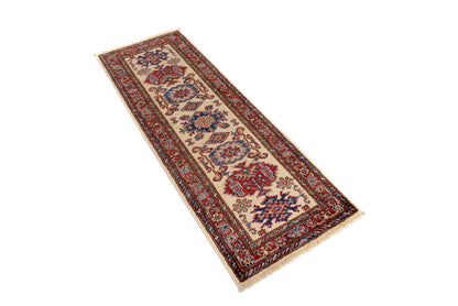Supreme Kazak Ivory Rug PC 54309 - 1.77m X 0.62m