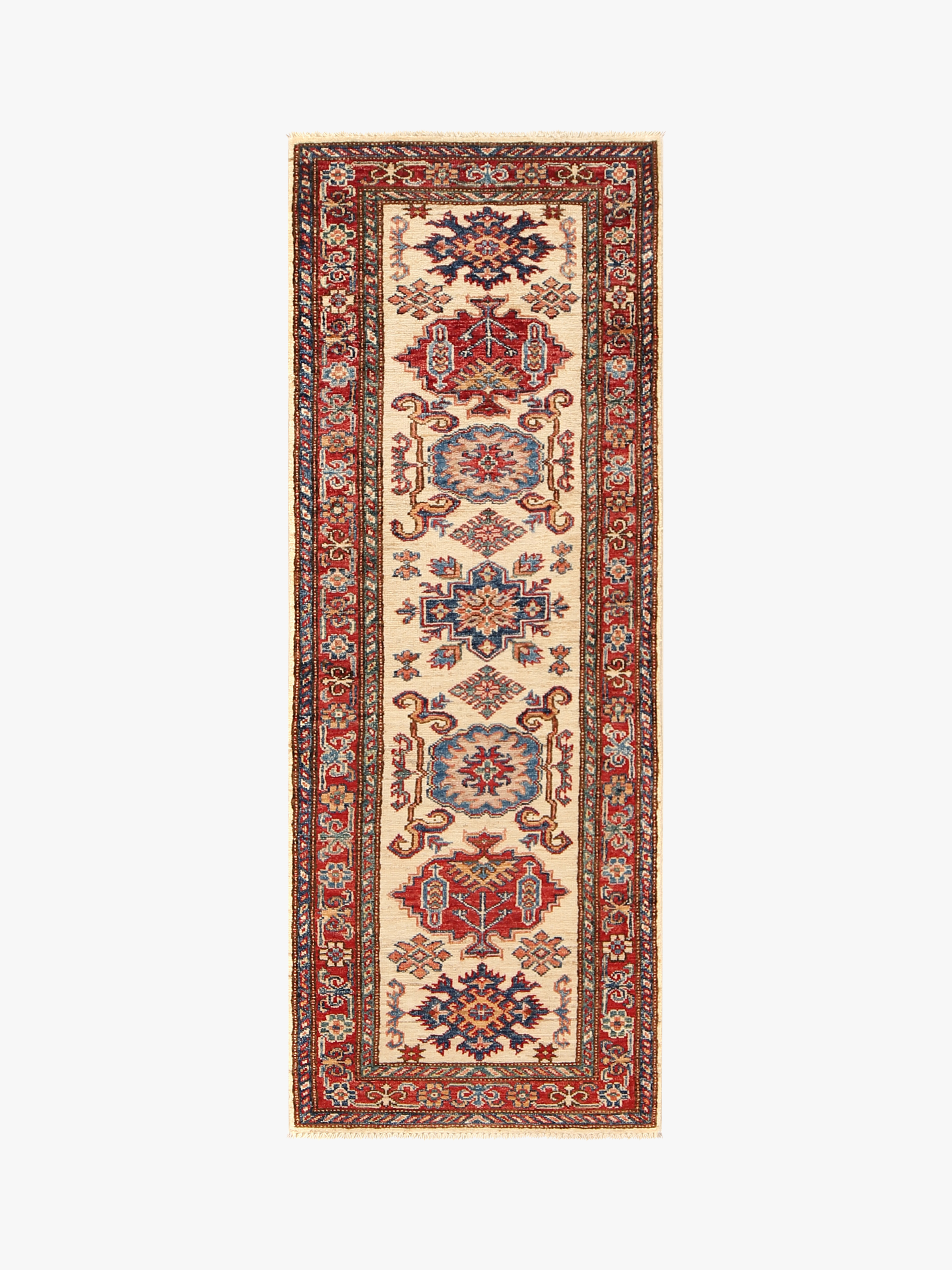 Supreme Kazak Ivory Rug PC 54311 - 1.79m X 0.62m
