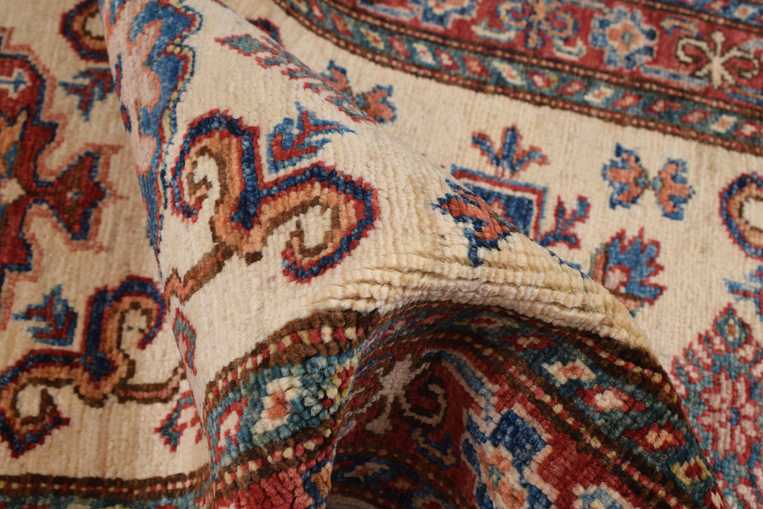 Supreme Kazak Ivory Rug PC 54311 - 1.79m X 0.62m