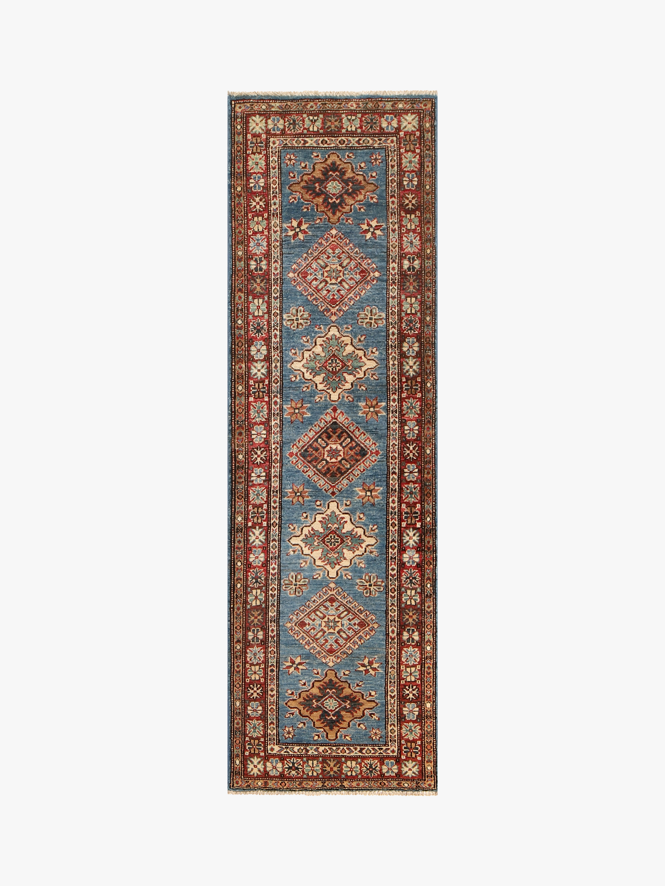 Supreme Kazak Blue Rug PC 54312 - 1.92m X 0.57m