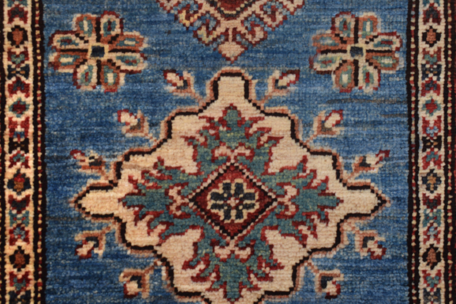 Supreme Kazak Blue Rug PC 54312 - 1.92m X 0.57m