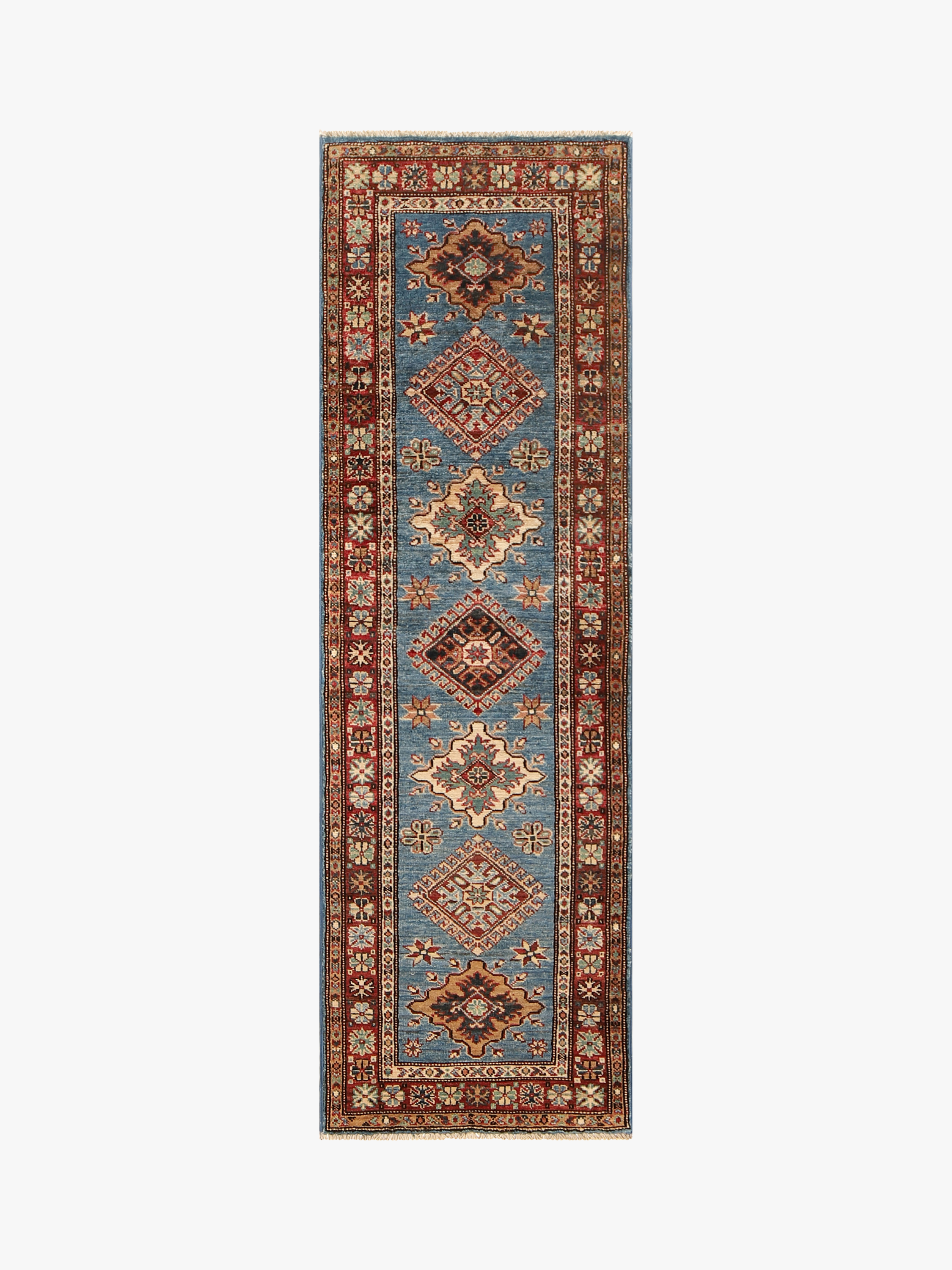 Supreme Kazak Blue Rug PC 54313 - 1.91m X 0.57m