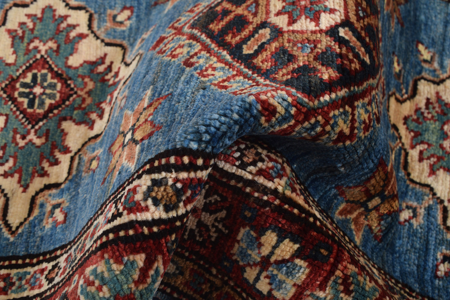 Supreme Kazak Blue Rug PC 54313 - 1.91m X 0.57m