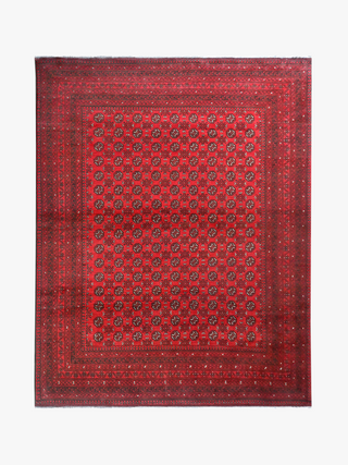 Red Afghan PC 50640 - 3.38 X 2.50