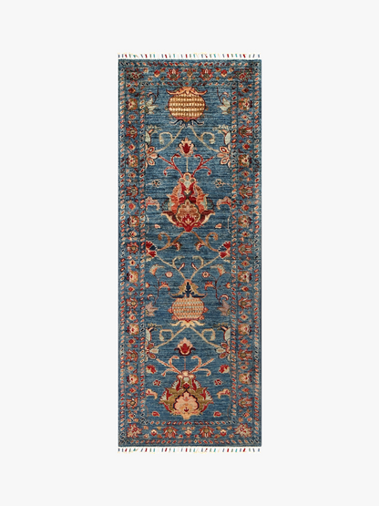 Sultani Blue Rug PC 54320 - 1.82m X 0.65m